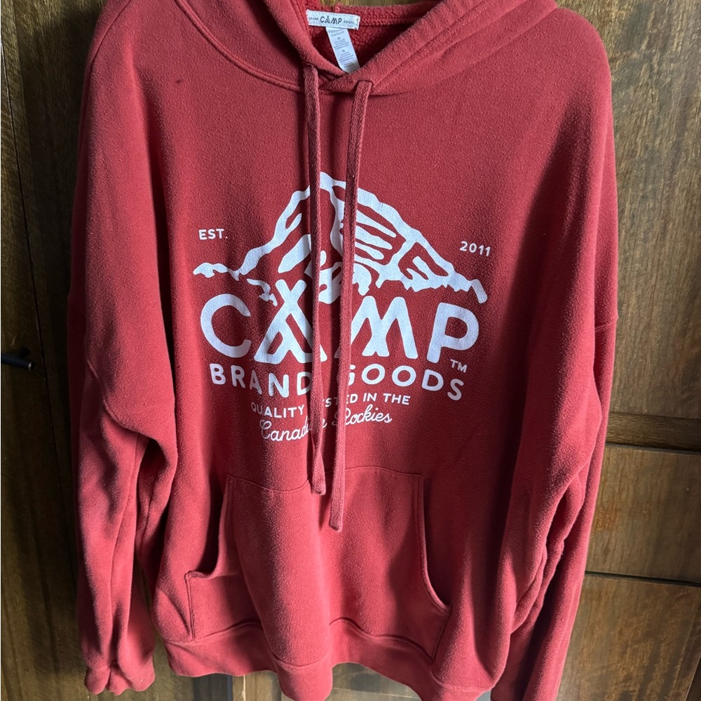 VGUC Soft Camp Brand Goods Hooodie
